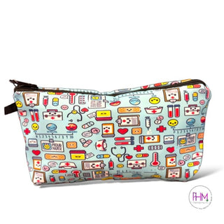 Get Your Shift Together Nurse 👩🏼⚕️ Zipper Pouch - Teal