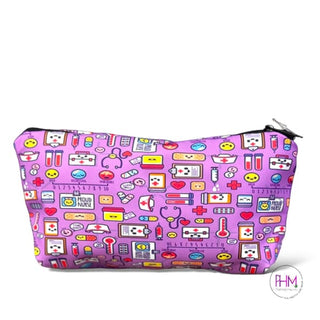 Get Your Shift Together Nurse 👩🏼⚕️ Zipper Pouch - Purple
