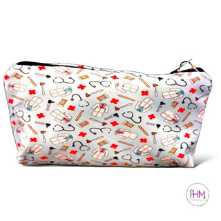 Get Your Shift Together Nurse 👩🏼⚕️ Zipper Pouch - Baby Blue