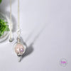 Goddess Energy Sephoroton Rose Quartz Glass Pendulum 🌟✨