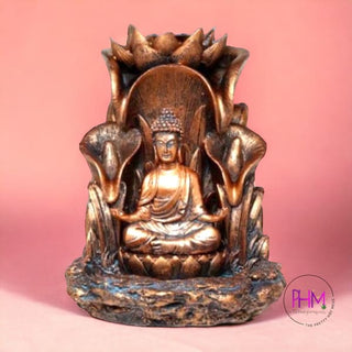 Golden Buddha Back Flow Incense Burner