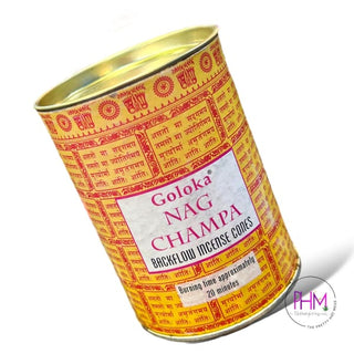 •*Goloka Nag Champa Back Flow Incense Cone