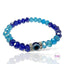 Aqua Sparkle Evil Eye