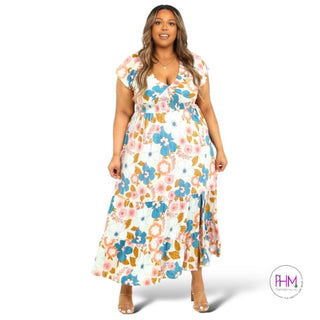 Good Vibes Only Plus Size Maxi Dress 👗