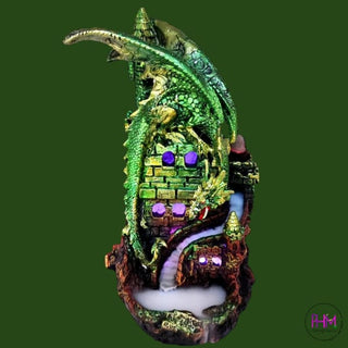 Green Dragon Castle Backflow Burner - burner