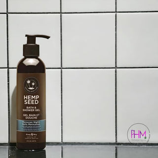 •Hemp Seed Shower Gel | Earthly Body - Done