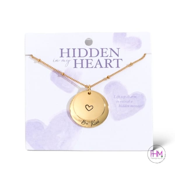 Hidden Heart Pendants 🩷 - Necklaces Gold Silver