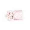 High &amp; Dry Microfiber Scrunchie/Headband Duo - Pink Flowers