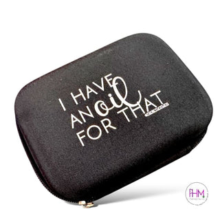 I Have an Oil for That Hard Shell Essential Case 💜 - Black