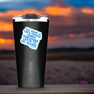 I’ll Have a Mocha Vodka Vinyl Sticker ✌🏼