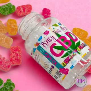 CBD Infused Gummy Bears - 50 x 25mg | 1250 mg per jar