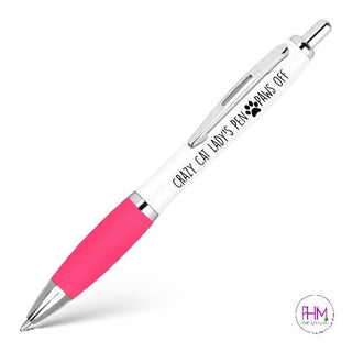 Fu@kin’ Snarky Pens - Crazy Cat Lady