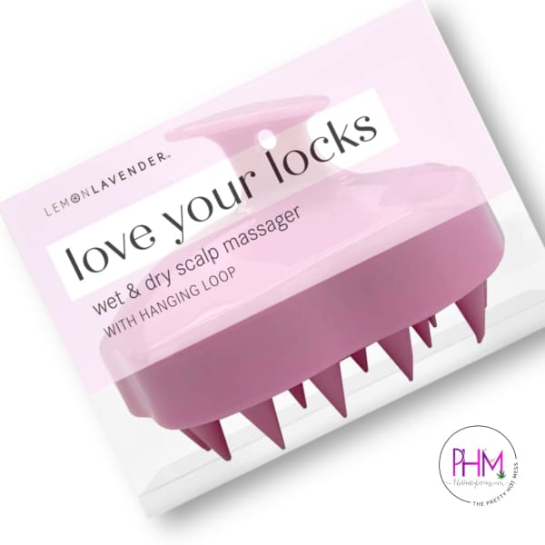 •Love Your Locks Wet & Dry Scalp Massager | Lemon