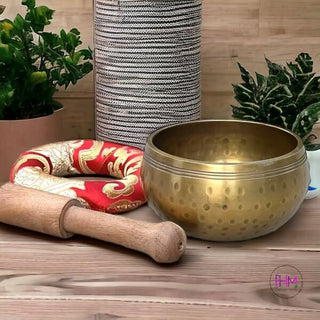 Inner Peace Brass Tibet Singing Bowl