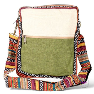 Itâs a Vibe Hemp Bohemian Crossbody Bag đ