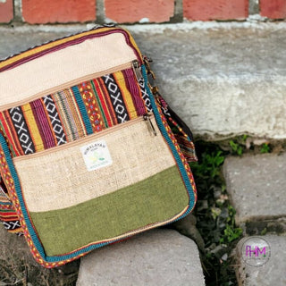 It’s a Vibe Hemp Bohemian Crossbody Bag 🌈