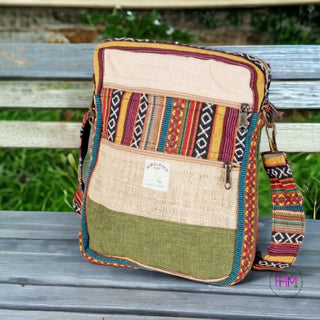 Itâs a Vibe Hemp Bohemian Crossbody Bag đ