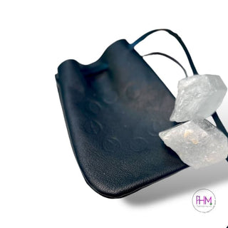 It’s Just A Phase 🌙 Leather Medicine Pouch