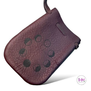 It’s Just A Phase 🌙 Leather Medicine Pouch