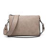 Izzy Crossbody with Chain Strap | Jen and Co. - Beige