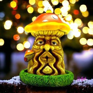 Mellow Mushroom Back Flow Incense Burner - Decor