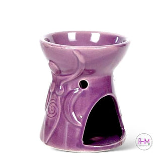 Moon Goddess Ceramic Oil Diffuser & Herb Burner 🔮 - oil