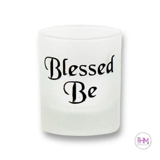 Mystical Frosted Glass Votive 🌙