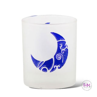 Mystical Frosted Glass Votive 🌙