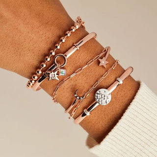 North Star + Crystal Charm Clip Bangle | Alex + Ani ♥️