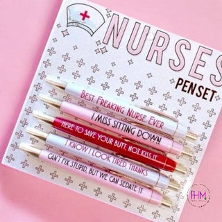 Nurses Ink Pen Set 👩🏼⚕️ - Pens