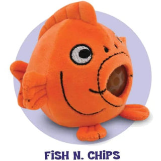 PBJ’s Plush Ball Jellies 💜 - Fish N. Chips - Stuffed Animals