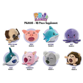 PBJ’s Plush Ball Jellies 💜 - Stuffed Animals
