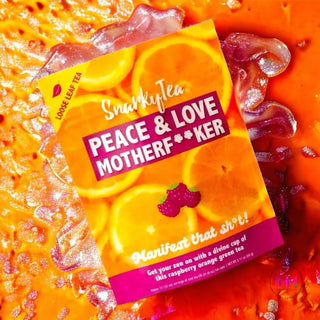 Peace & Love Motherf*cker | Snarky Tea 🤘🏻