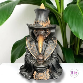 Plague Doctor Back Flow Incense Burner ☠️