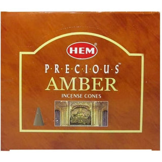 *Precious Amber Incense Cones | HEM