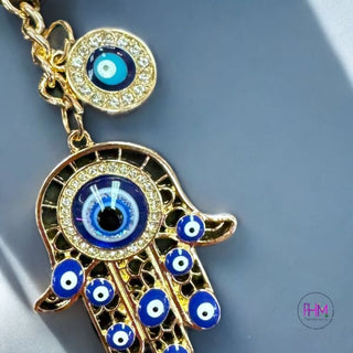 Protection from Assholes Hamsa Hand Key Chain 🪬