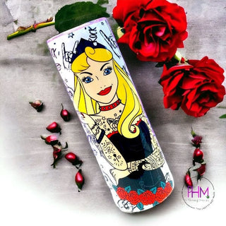 Punk Rock Aurora Skinny Tumbler - Gift