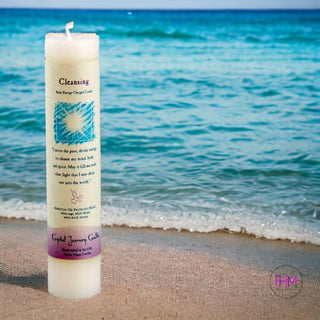 Reiki Energy Pillar Candle Collection 💫 - Manifest a Miracle