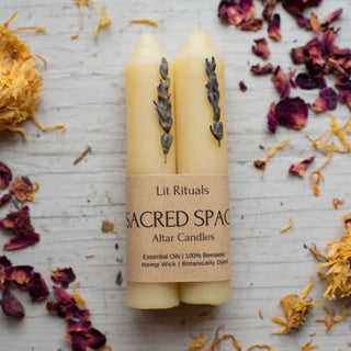 •Sacred Space Altar Candles Small