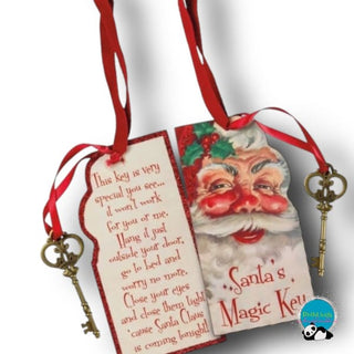 Santa’s Magic Key Christmas Ornament 🎅🏼 - Holiday