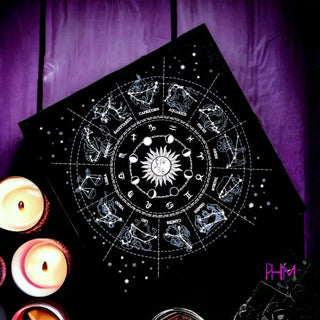Show Me the Way Black Velvet Alter Cloth