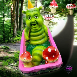 Shroomy Caterpillar Backflow Burner - Incense
