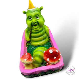 Shroomy Caterpillar Backflow Burner - Incense