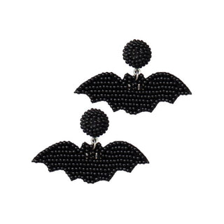 Spooktacular Halloween Earrings 👻 - Bats