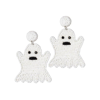 Spooktacular Halloween Earrings 👻 - Ghost
