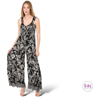 Stevie Wide Leg Boho Romper 🖤