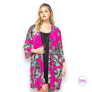 Feeling Fabulous Three Piece Plus Sized Floral Dress 🌻