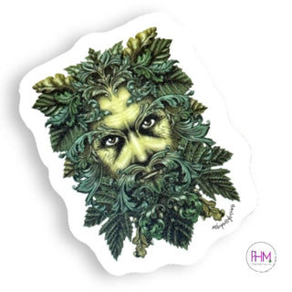 The Greenman Vinyl Sticker 💚