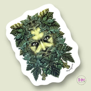 The Greenman Vinyl Sticker 💚