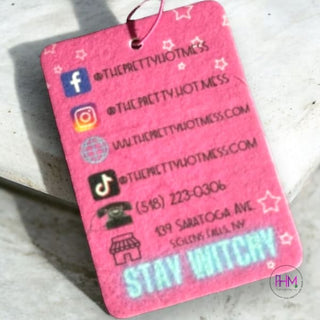 The Pretty Hot Mess Air Fresheners 🚙 - Done